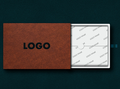 Open Box Logo Mock Up box mockup brand identity branding free logo mockup free mockup graphic design illstration open box mockup packaging design