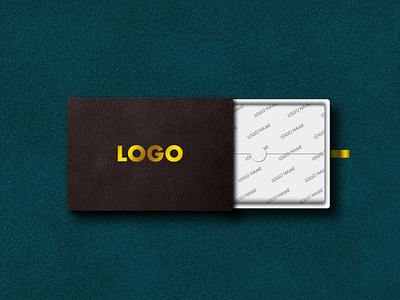 Free Open Box Logo Mock Up-Alternative