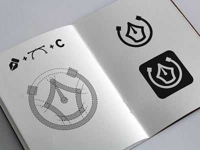 Logo: ClippingPros brand identity branding clippingpros logo design illstration illustrator logo design minimal