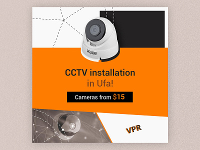 Instagram banner for the CCTV installation company