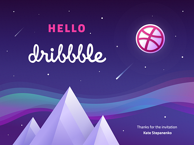 Hello Dribbble!