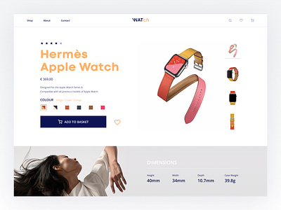 Watch Ecommerce: Product Card