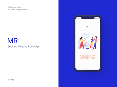 MR – Booking Meeting Room App app app design booking design interface meeting meeting room minimalistic mobile room ui ux
