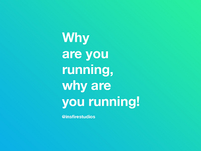 LOL Typography Exploration II blue green insfirestudios lol minimal running sport typo