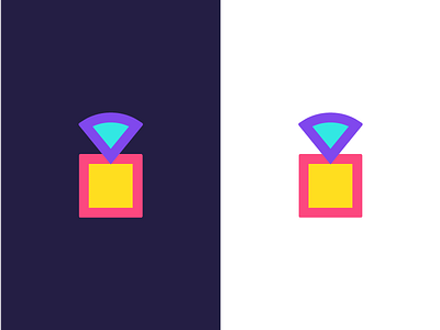 Wirelessbox icon design