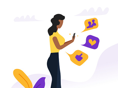 Onboarding App illustration for Date with Love