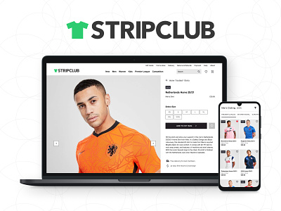 Strip Club Football Kits App football football kits football shop football strips kit shopping kits soccer soccer kits ui