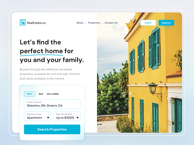 Real Estate Landing Page