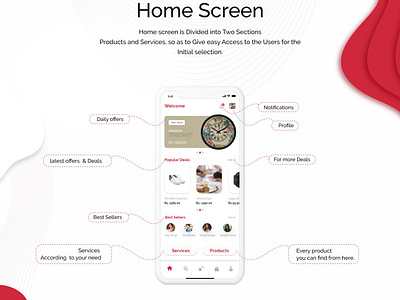 Pula App ( Home Screen Design )
