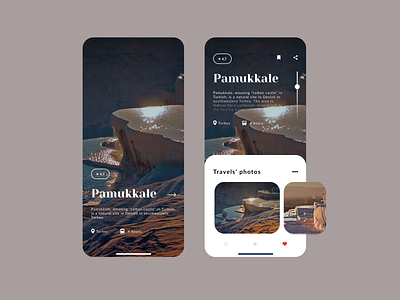 Pamukkale app design digital mobile mobiledesign app