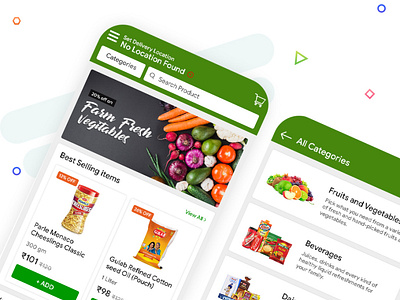 Grocery Ordering & Delivery App