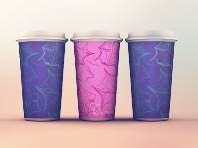 Сup design color creative cup design freelance layout pattern symbol type typography