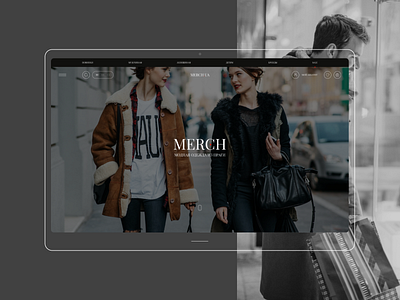 Merch (Online store) branding design designs photoshop shot ui ux web