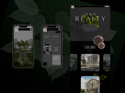 Dax Realty Private Park 3d animation branding design designs graphic design illustration logo motion graphics photoshop realestate shot ui uidesigns ux uxdesigns web