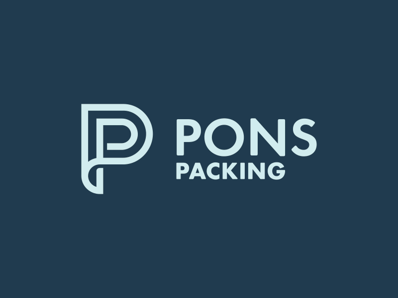 Branding - Pons Packing brand branding el salvador logo packing