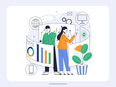 Digital Marketing Illustration Pack