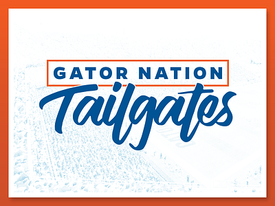 Gator Nation Tailgates Logo