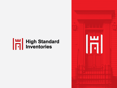 High Standard Inventories Logo branding design icon identity logo logomark vector