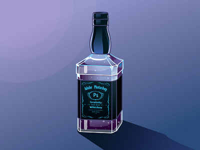 Designer's Whiskey animation app bottle branding design icon icons illustration illustration art illustrations indonesia logo vector whiskey