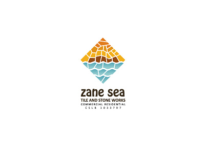 zane sea brand design logo logofoli mascot pictogramme