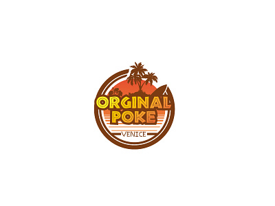 orginal poke brand conception desgin illustrator logo pictogramme