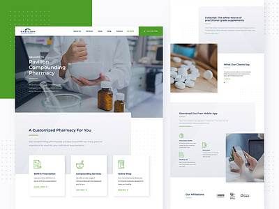 Compounding Pharmacy Web Design