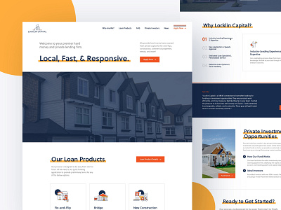 Locklin Capital Website Design