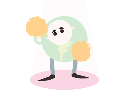 Pom Pom Adams illustration 2danimation