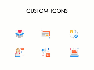 Custom Multicolor Icons