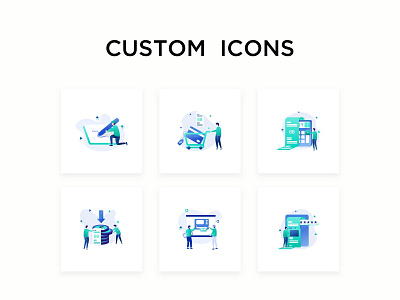 custom Icons icon icon design iconography icons icons design icons pack icons set iconset