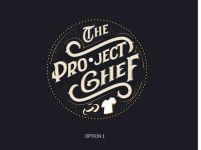 The Project Chef Logo Dark Version chef dark logo project the version
