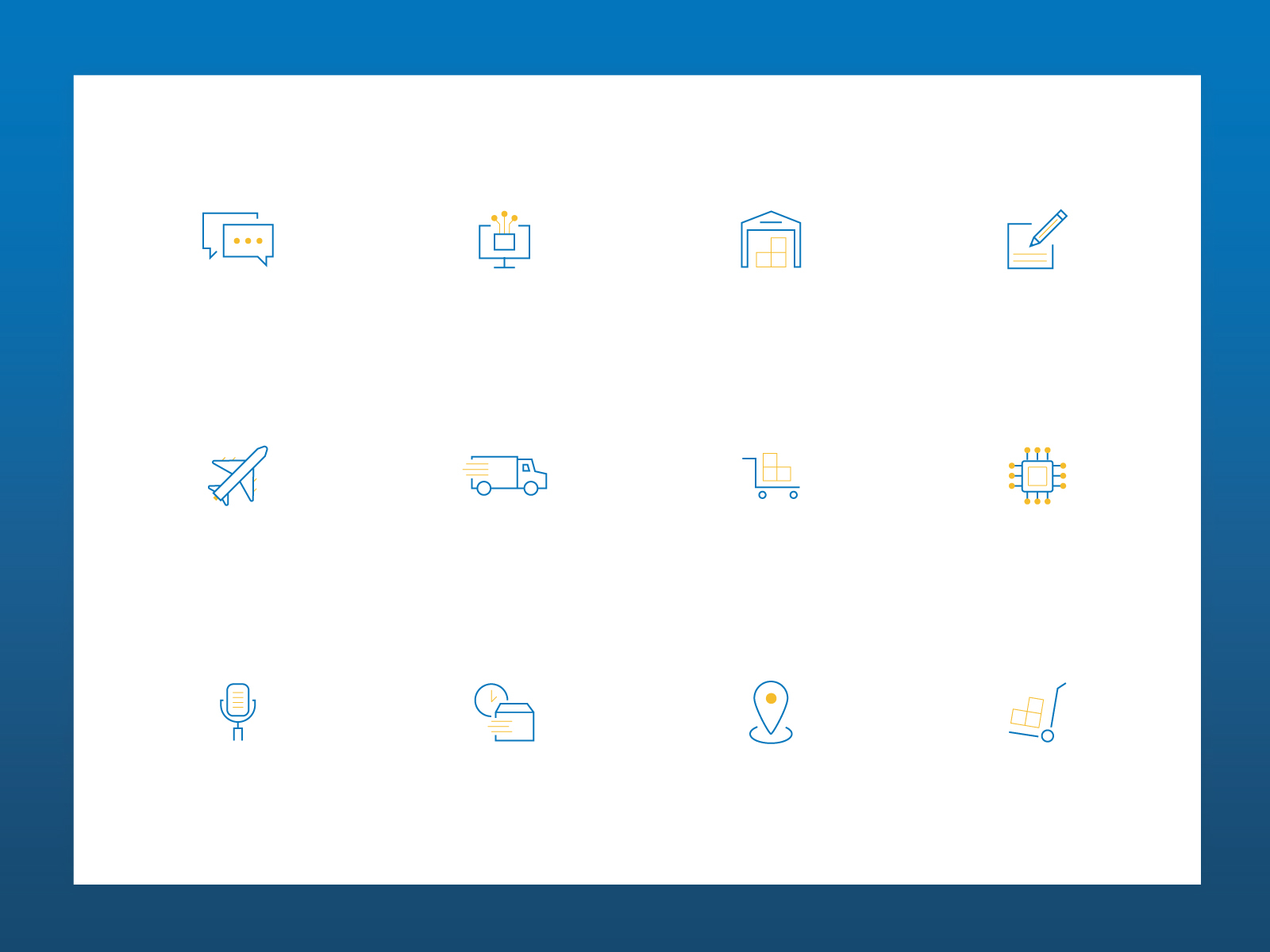 AGS Logistics :: Icons by Jacob Ziech for LLT Group on Dribbble