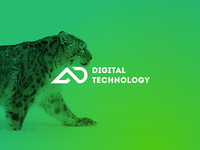 Concept logo for AkBars Digital Technology concept logo snowleopard typography