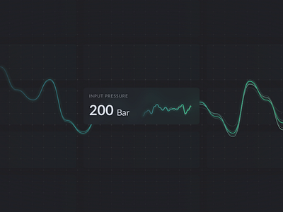 One Panel From A Big Monitoring System blur chart dark dashboard interface report ui