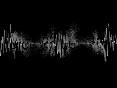 Some voice concept # 2 animation art c4 c4d c4d42 cinema cinema 4d cinema-4d concept dark design motion motion art noise noisy typography voice voice assistant wave wavy
