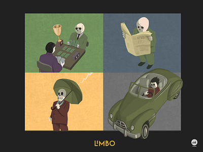 Game Limbo the passing: Art direction & illustration