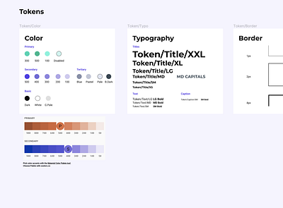Design System for a web project in Figma designsystem figma styles typography ui ux