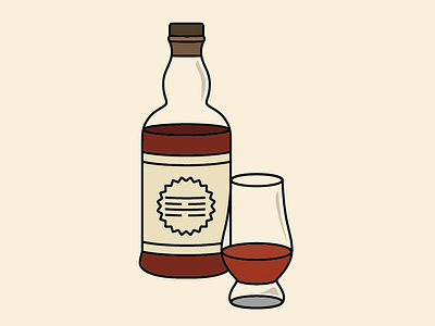 Bourbon on my mind. bottle bourbon glencairn whiskey