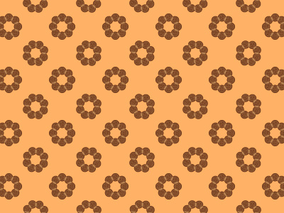 Donut Pattern 1 adobe illustrator donut flat design food illustration pattern seamless surface design vector wallpaper