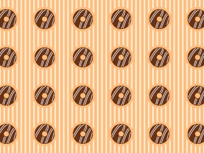 Donut Pattern 5 adobe illustrator flat design food illustration pattern seamless surface design vector wallpaper