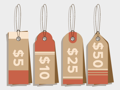 price tag template 2 by alba studio on dribbble price tag template