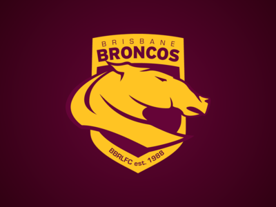 Brisbane Broncos Logo by Dean Robinson - Dribbble