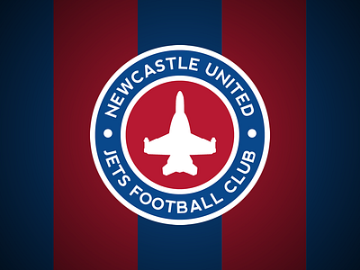 Newcastle Jets football jets logo newcastle