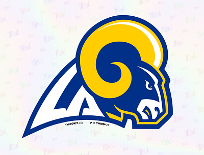 LA Rams la la rams logo los angeles nfl rams sport