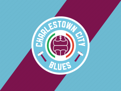Charlestown City Blues football logo soccer sport