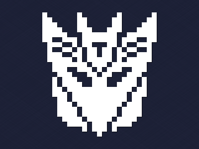 Decepticon decepticon pixel transformers