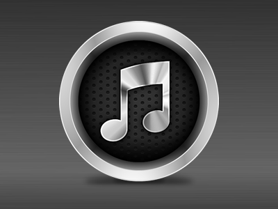iTunes 10 alternative (round) apple icon itunes