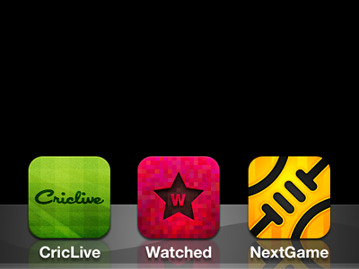 Icons app criclive icon ios nextgame watched
