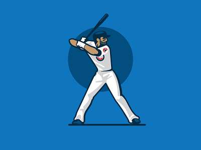 Batter baseball batter cubs illustration vector
