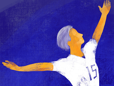 One nation, one team ipadpro procreate rapinoe soccer us womens soccer